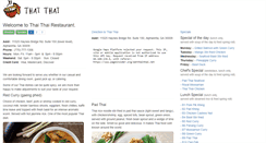 Desktop Screenshot of eatthaithai.net